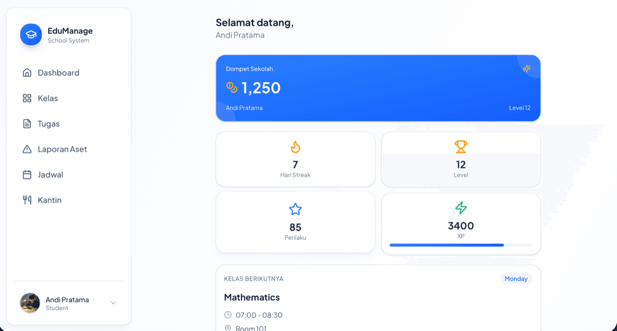 School Management System Preview